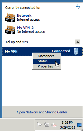 dell global vpn client connect on power
